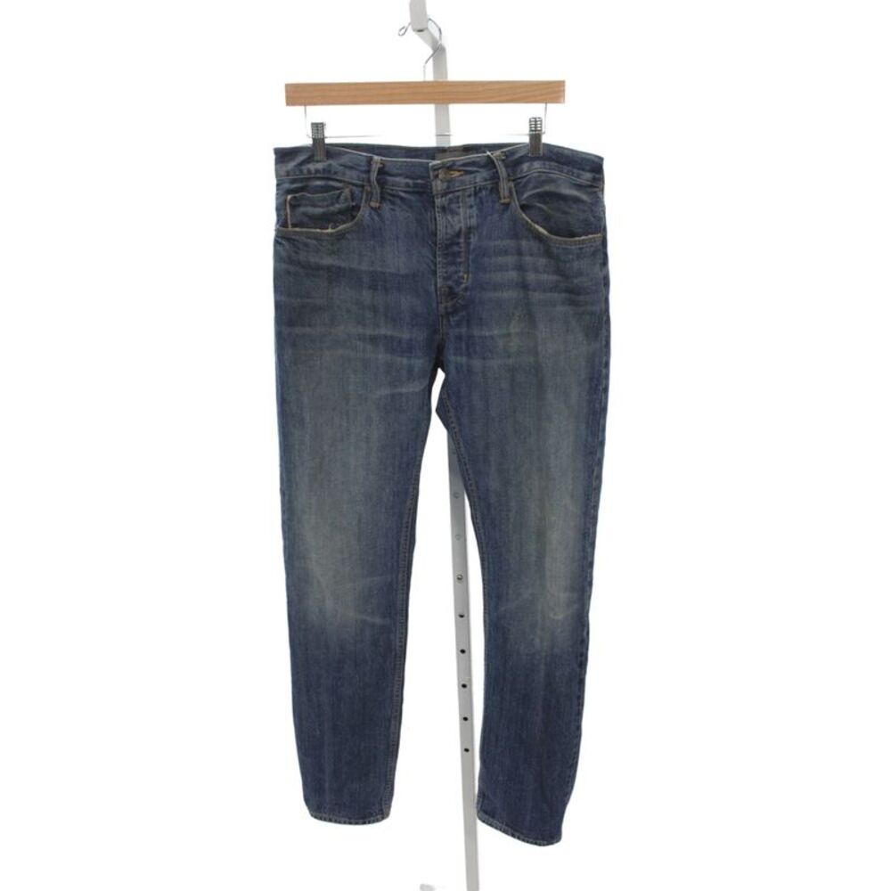 Vince Mens Blue Straight Jeans Cotton Size 34